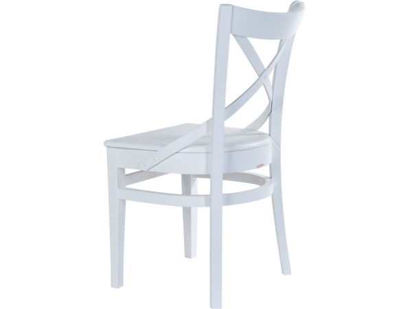 Стул «Соло Венский» жесткий, эмаль белая — изображение 3