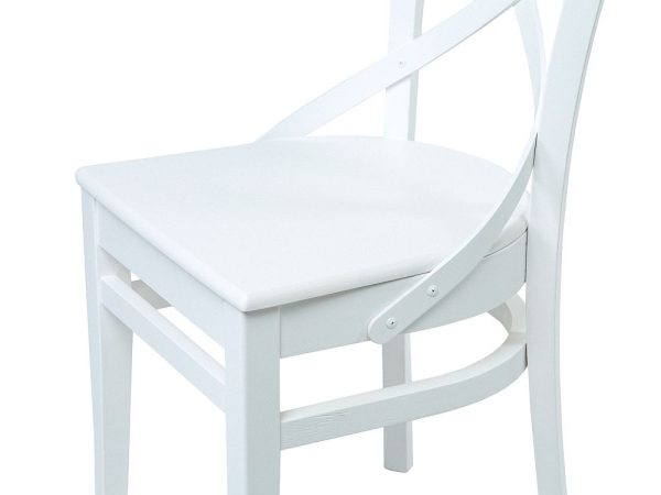 Стул «Соло Венский» жесткий, эмаль белая — изображение 4