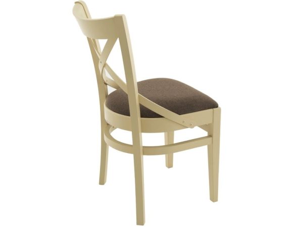 Стул «Соло Венский», Браво Браун, слоновая кость — изображение 5