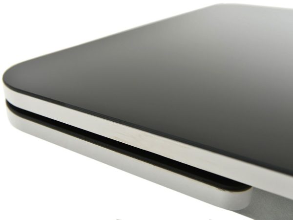 Стол «Тайбэй» стекло черное, каркас белый — изображение 5