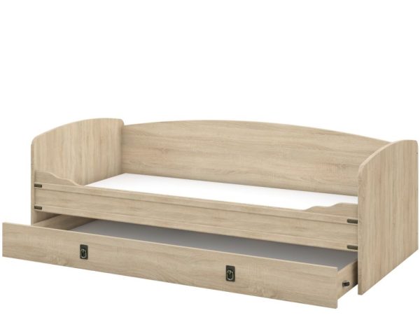 Кровать-тахта «Валенсия» (основание ЛДСП), Дуб сонома — изображение 4