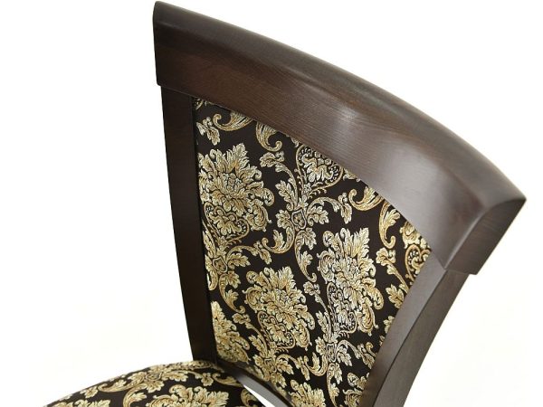 Стул «Тулон» мягкий, Андрис вензель 101-2, орех темный — изображение 4