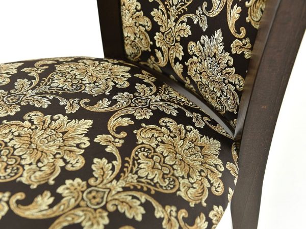 Стул «Тулон» мягкий, Андрис вензель 101-2, орех темный — изображение 5