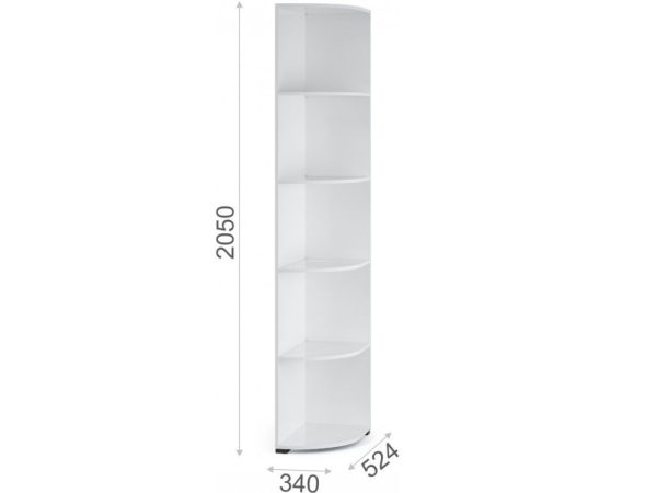 Стеллаж «Йорк» 52, Белый — изображение 3