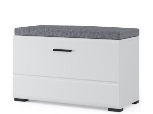 Белый/белый глянец