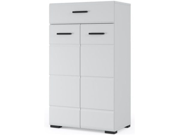 Белый/белый глянец