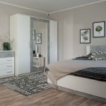 Спальня «Аврора» 4дв шк