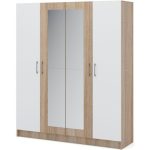 Шкаф «Алена» 4дв с зеркалом