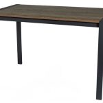 Стол М91 «Кастел» ДП1-01-02 1200(1600)*700 ЛДСП «Галифакс»/«Графит»