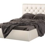 Кровать «Беатриче» 140 п/м с пуговицами