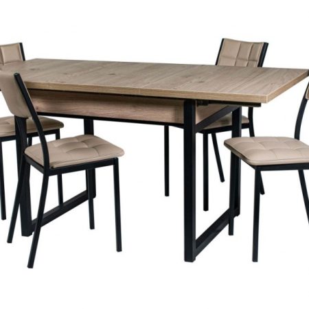 Обеденная группа (Стол Арт и 4 стула Дункан)