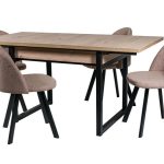 Обеденная группа (Стол Арт и 4 стула Спайдер)