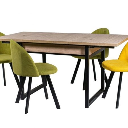 Обеденная группа (Стол Арт и 4 стула Спайдер)