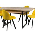 Обеденная группа (Стол Арт и 4 стула Спайдер)