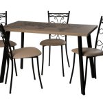 Обеденная группа (Стол Бремор и 4 стула Неаполь)