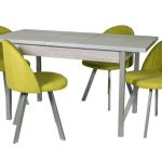 Обеденная группа (Стол Денвер и 4 стула Спайдер)