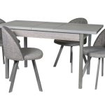 Обеденная группа (Стол Денвер и 4 стула Спайдер)