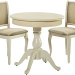 Обеденная группа (Стол Фабрицио-1 и 2 стула Кабриоль)