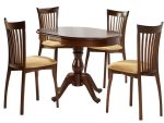 Обеденная группа (Стол Фабрицио-1 и 4 стула Тулон)