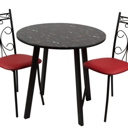 Обеденная группа (Стол Филд и 2 стула Неаполь)