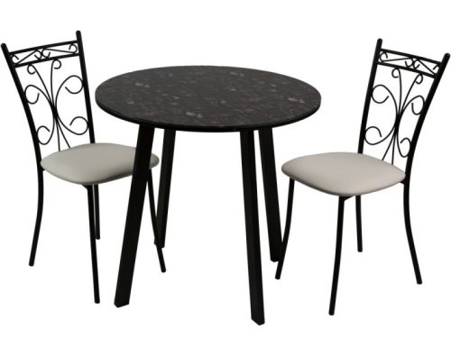 Обеденная группа (Стол Филд и 2 стула Неаполь)