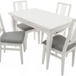 Обеденная группа (Стол Греция и 4 стула Никас)