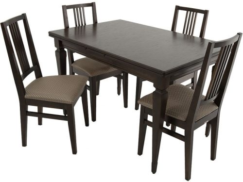 Обеденная группа (Стол Греция и 4 стула Никас)