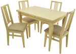 Обеденная группа (Стол Греция и 4 стула Никас)
