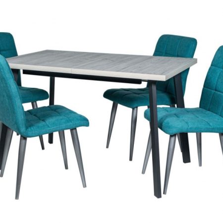 Обеденная группа (Стол Каспер и 4 стула Даллас)