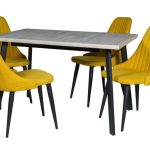 Обеденная группа (Стол Каспер и 4 стула Шато)