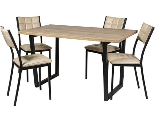 Обеденная группа (Стол Патика и 4 стула Дункан)