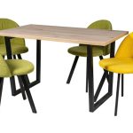 Обеденная группа (Стол Патика и 4 стула Спайдер)