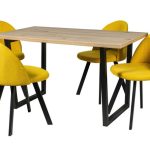 Обеденная группа (Стол Патика и 4 стула Спайдер)