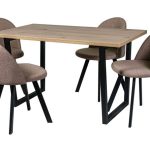 Обеденная группа (Стол Патика и 4 стула Спайдер)