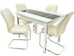 Обеденная группа (Стол Шанхай Каре и 4 стула Шато)