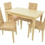 Обеденная группа (Стол Сиена и 4 стула Помпей ромб)