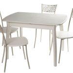 Обеденная группа (Стол Верона и 4 стула Эрго)