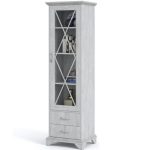 Пенал-Витрина «Лорена» 1д2ящ