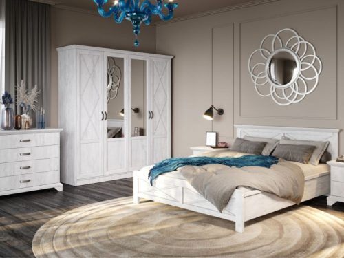 Спальня «Лорена» 4дв шк