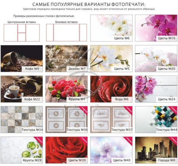 Стол «Корсика»» фотопечать — изображение 3