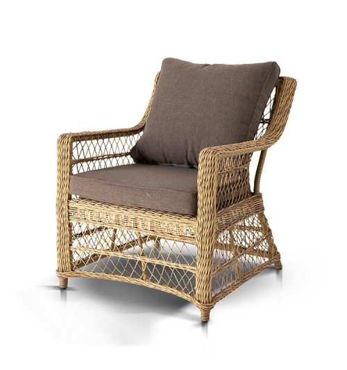 "Гранд Латте" кресло из искусственного ротанга