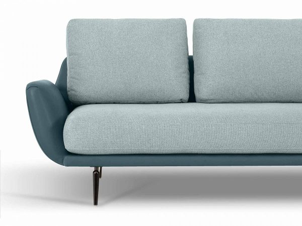 Диван-Ispani-трёхместный-3 Диван Ispani трёхместный серый, бирюзовый — изображение 4