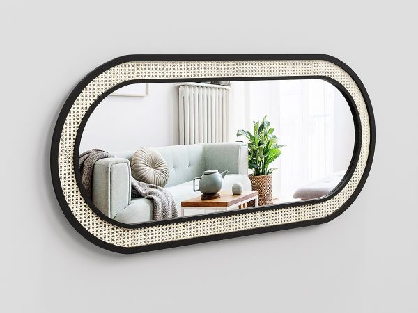 Зеркало Male 1700 коричневый, черный — изображение 2