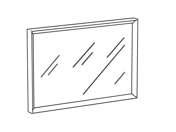 Зеркало Reina дуб сонома — изображение 2