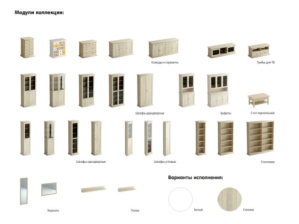 Зеркало Reina дуб сонома — изображение 4