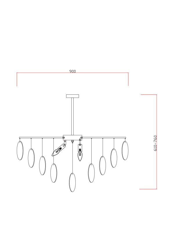 Люстра Freya FR5104PL-08BS2 — изображение 2