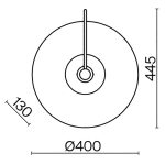 Настенный светильник (бра) Maytoni MOD305WL-01B — изображение 3