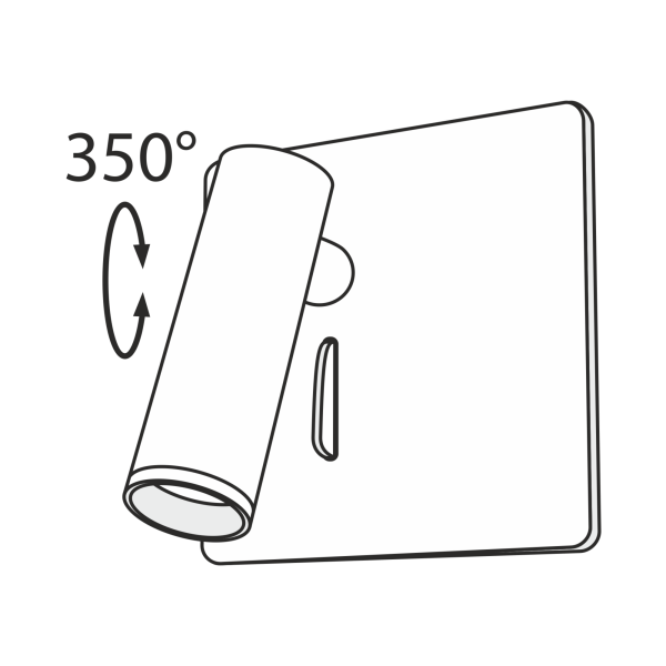 Настенный светильник (бра) Technical C040WL-L3B3K — изображение 3