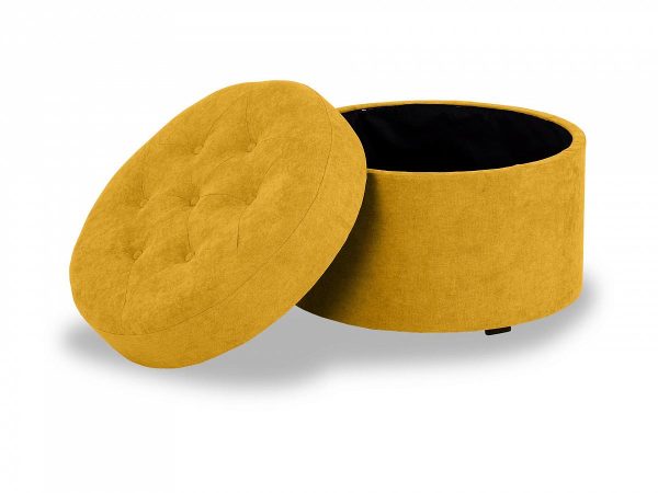 Пуф Barrel большой желтый — изображение 4