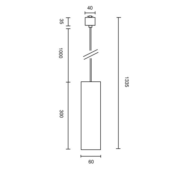 Трековый подвесной светильник Technical TR025-1-GU10-MG — изображение 2